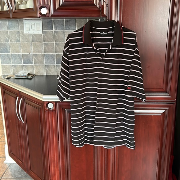 TOP FLITE polo striped t-shirt size extra large - Picture 2 of 8